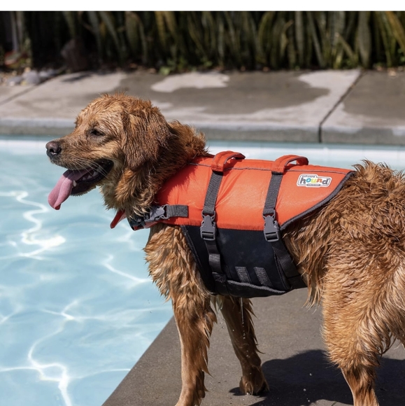 ๐พ Orange Dog Life Jacket, Small - Picture 7 of 10